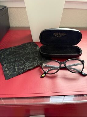 Juicy Couture Black Women's Black Label Reading Eyeglass Frames